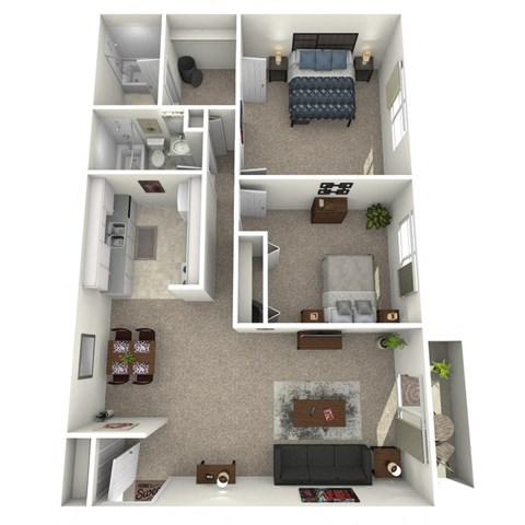 4915 Belle Chase Blvd. 1-3 Beds Apartment, Townhouse for Rent - Photo Gallery 11